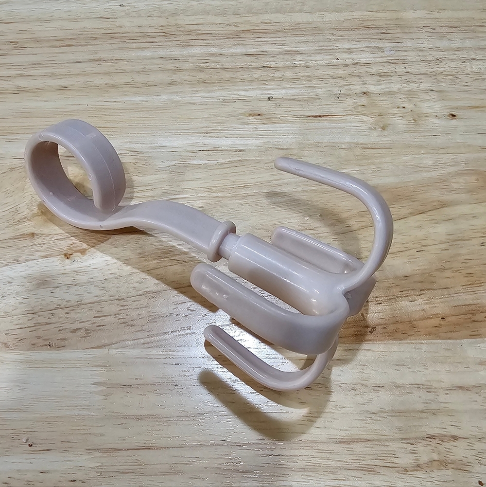 Rotating Hanging 4 Hook Organizer - Light Pink New In Package - Picture 9 of 9